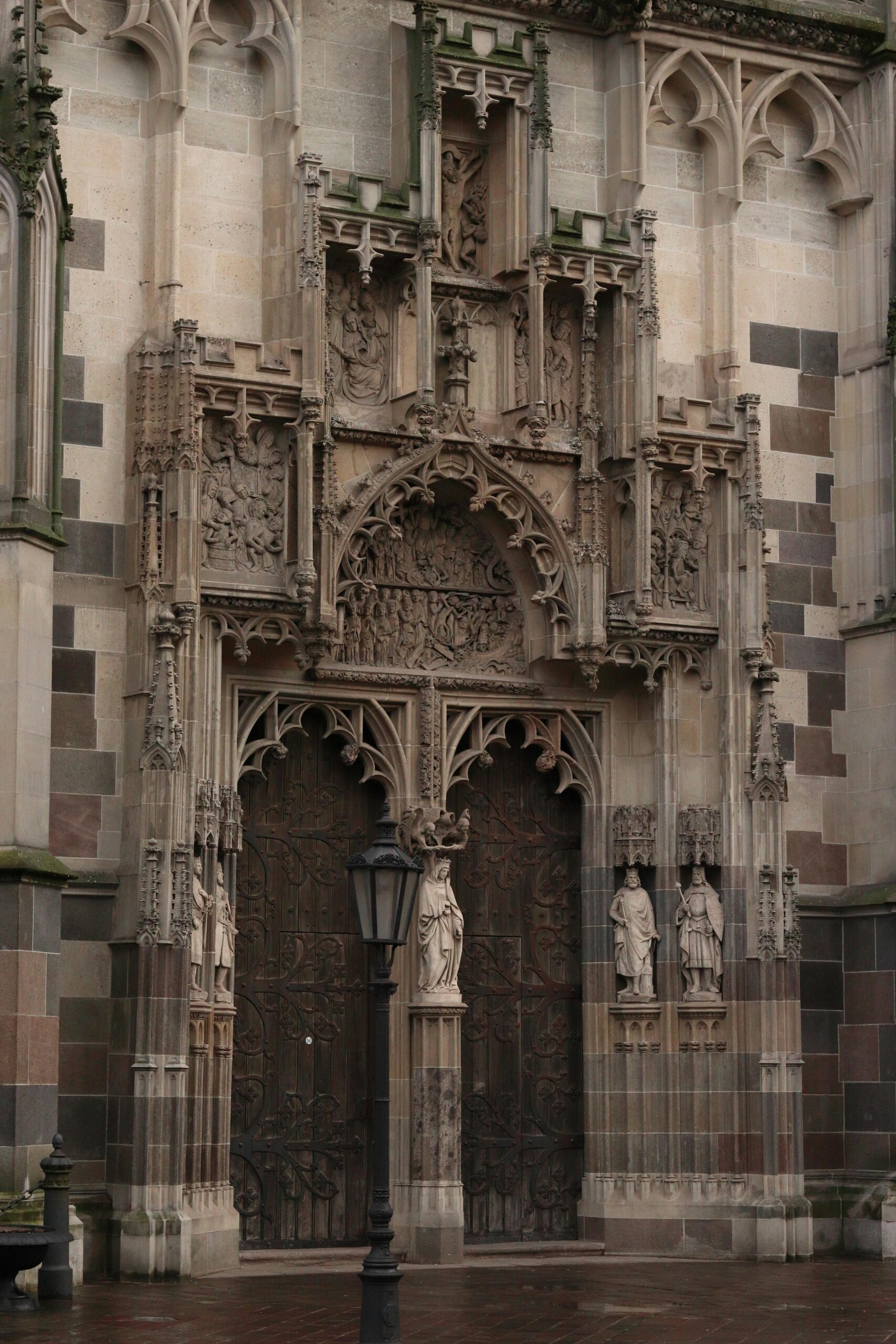 Entrance to Cathedral of St. Elizabeth in Kosice